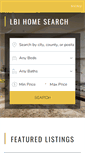 Mobile Screenshot of lbihomesearcher.com
