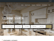 Tablet Screenshot of lbihomesearcher.com